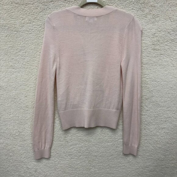 Small - 525 America - Pink Argyle Cardigan Rent the Runway $138 msrp - Picture 13 of 14